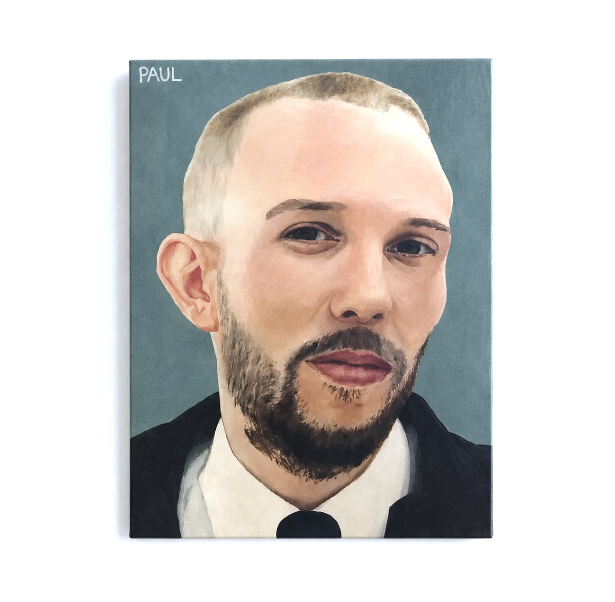 Can If I Want, portrait painting titled 'Paul'